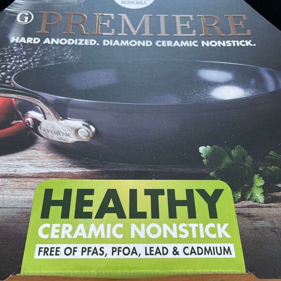 Green Pan 3.8 QT Wok 11" Ceramic Nonstick Gas Induction Stovetop Cookware New - Picture 4 of 6